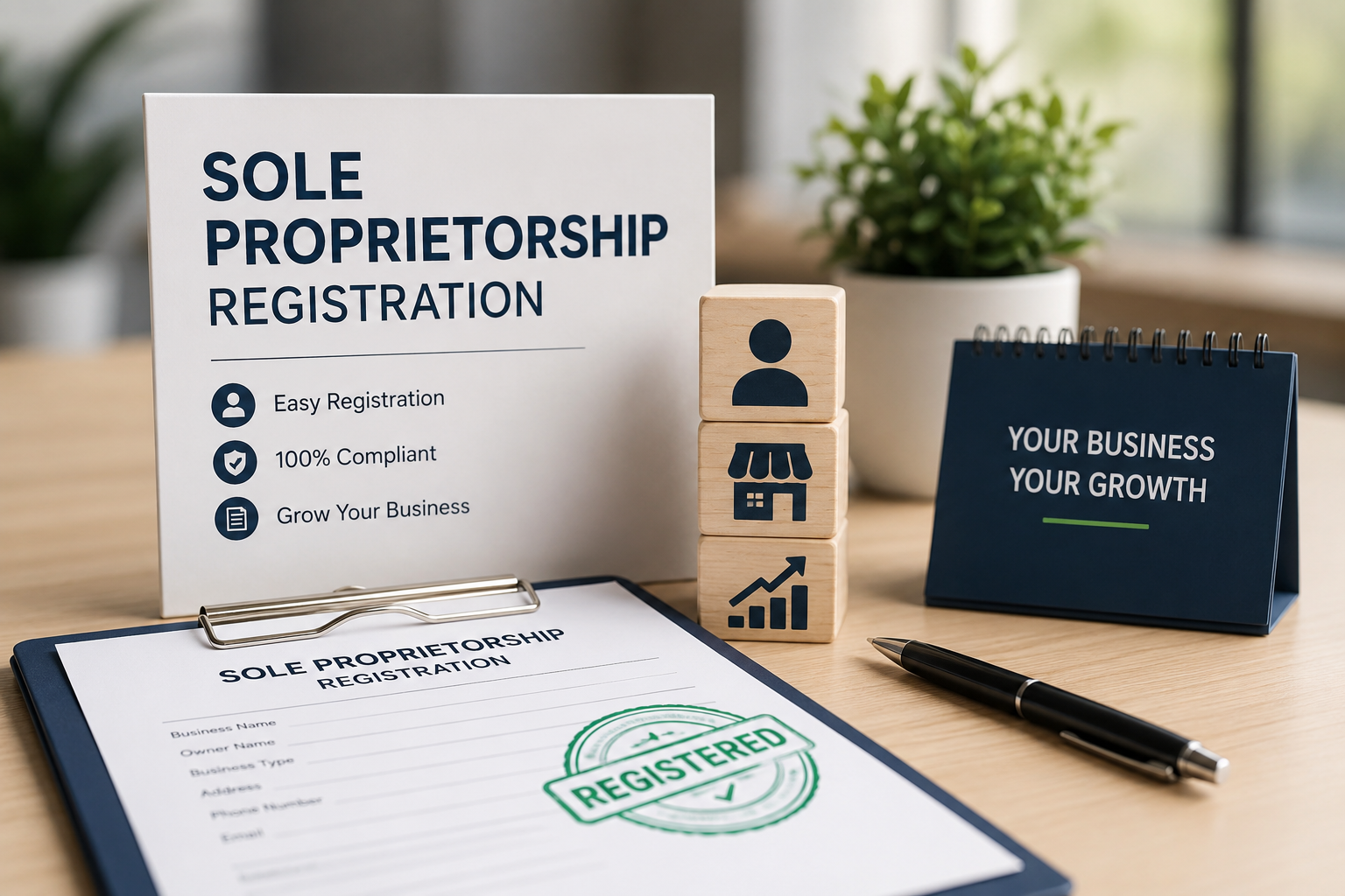 Sole proprietorship registration guide for solo entrepreneurs and freelancers