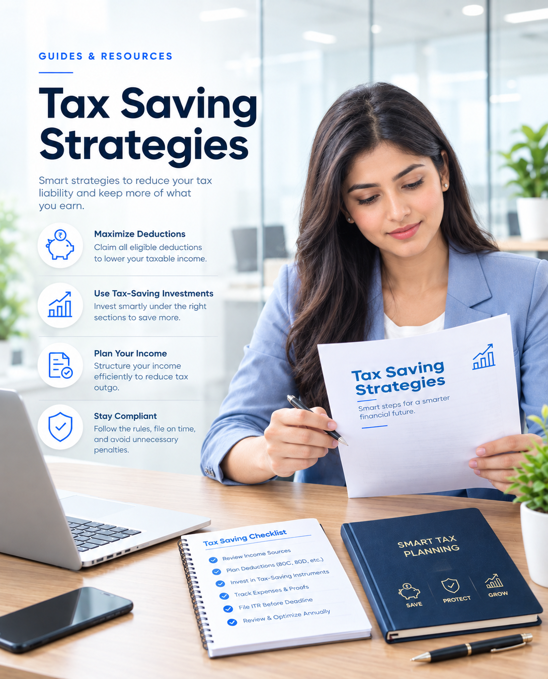 Tax Saving Strategies - free downloadable guide