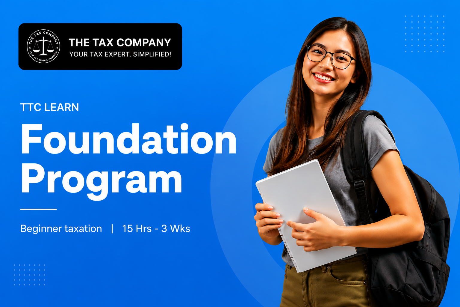 Foundation Program - beginner taxation course by TTC Learn
