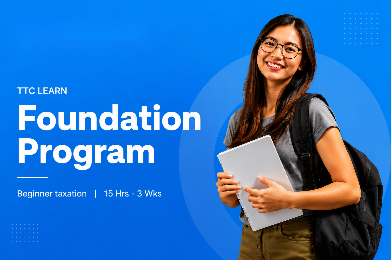 Foundation Program - beginner taxation course by TTC Learn