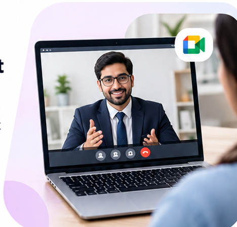 Video call with a tax expert