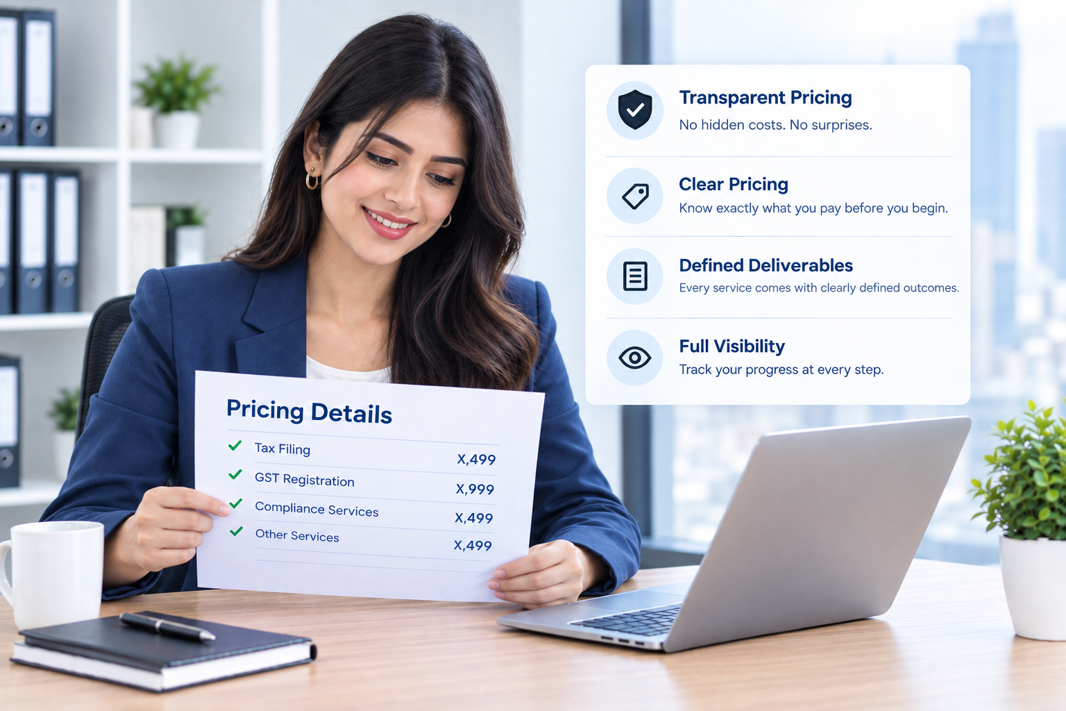 Clear Pricing. Zero Hidden Costs. — Transparent Pricing | The Tax Company