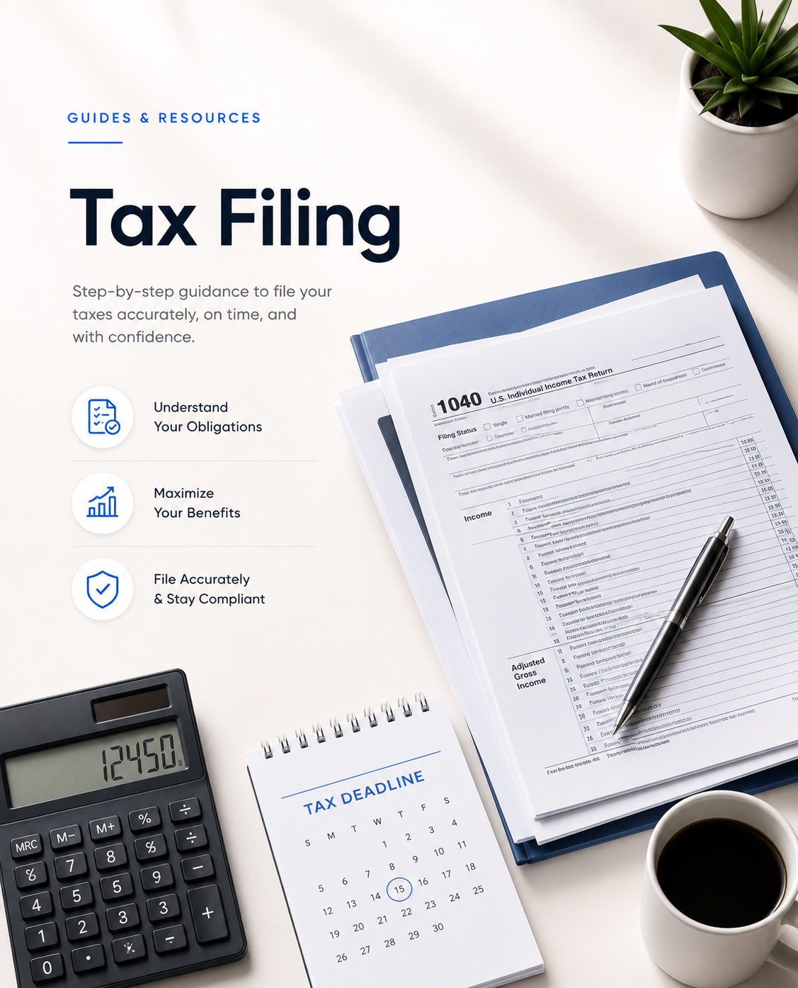 Tax Filing Guides - free downloadable guide